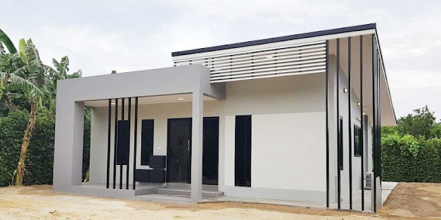 บ้านโมเดิร์นชั้นเดียว บ้านโมเดิร์นชั้นเดียว