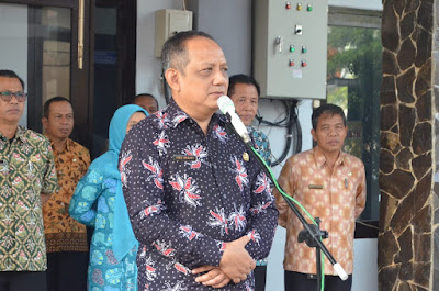 Pimpin Apel Pagi di Disdikpora, Sekda Trenggalek Singgung Terkait e-Kinerja