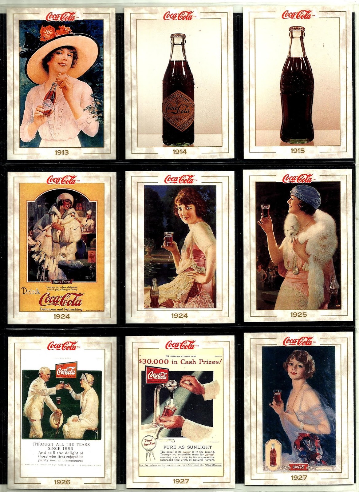 Coca Cola Trading Cards Series 1 Collectzones