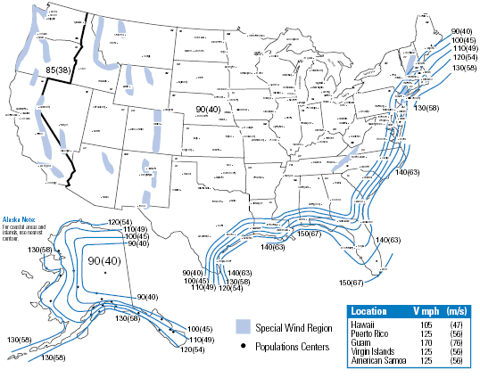 GIS Map Blog: Isotach Map