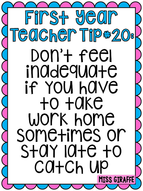 First year teacher tips don't feel inadequate if you take work home from school and other great tips for new teachers First year teacher tips don't feel inadequate if you take work home from school and other great tips for new teachers