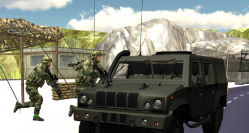 Army Cargo Transport Driving Online