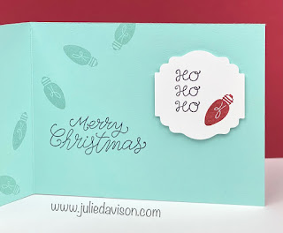 3 Stampin' Up! Little Delights Window Cards + VIDEO ~ Sweet Stockings Suite ~ www.juliedavison.com #stampinup