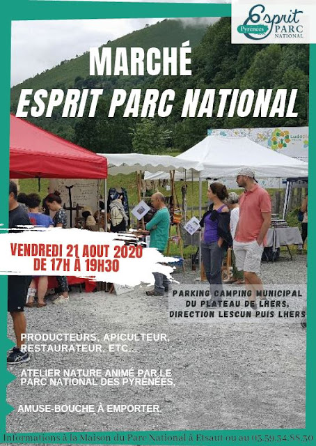 Marché Esprit Parc National Accous 2020