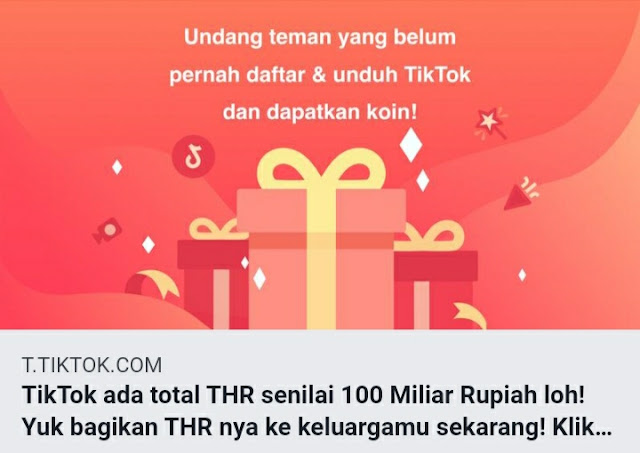 Daftar Tiktok Gratis