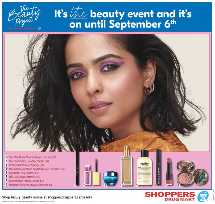 The Beauty Project by Shoppers Drug Mart and a visit with Erika Jayne