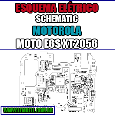 Esquema Elétrico Motorola Moto E6s XT2056 Manual de Serviço Celular