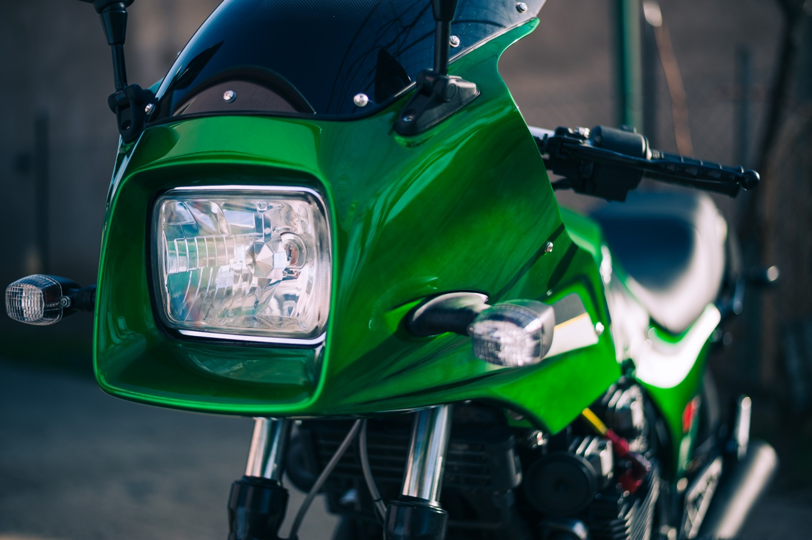 Kawasaki GPZ 1100 турбо