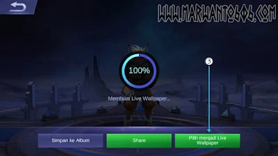 Membuat Live Wallpaper Android Hero Mobile Legends