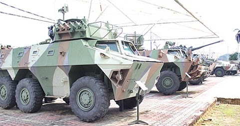 Gambar 12 kereta kebal dan helikopter tempur ATM bakal