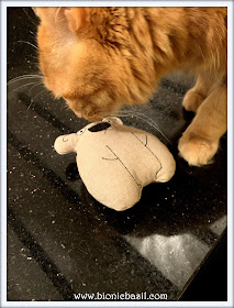 Feline Fiction on Fridays #116 at Amber's Library ©BionicBasil®Fudge meets Karl
