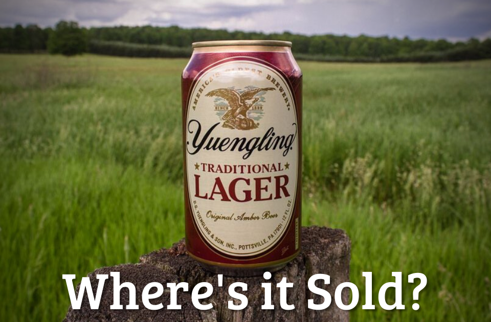 Yuengling Beer Distribution States 2022