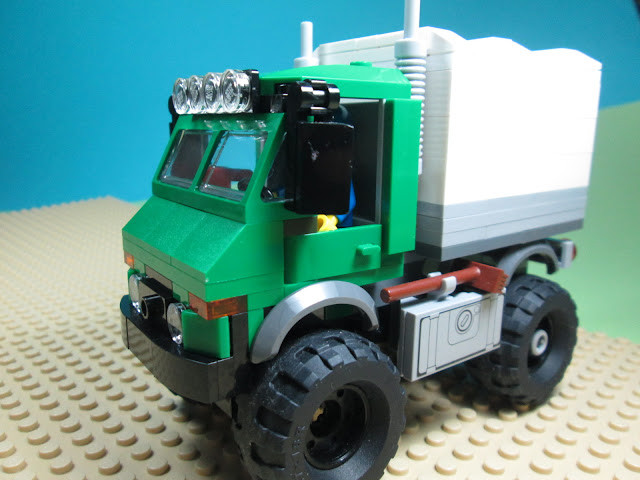 MOD set LEGO City 60083 Snowplow Truck - Unimog em LEGO 