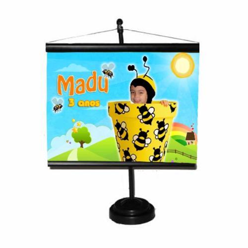 Prata Personalizados Mini Banner de mesa