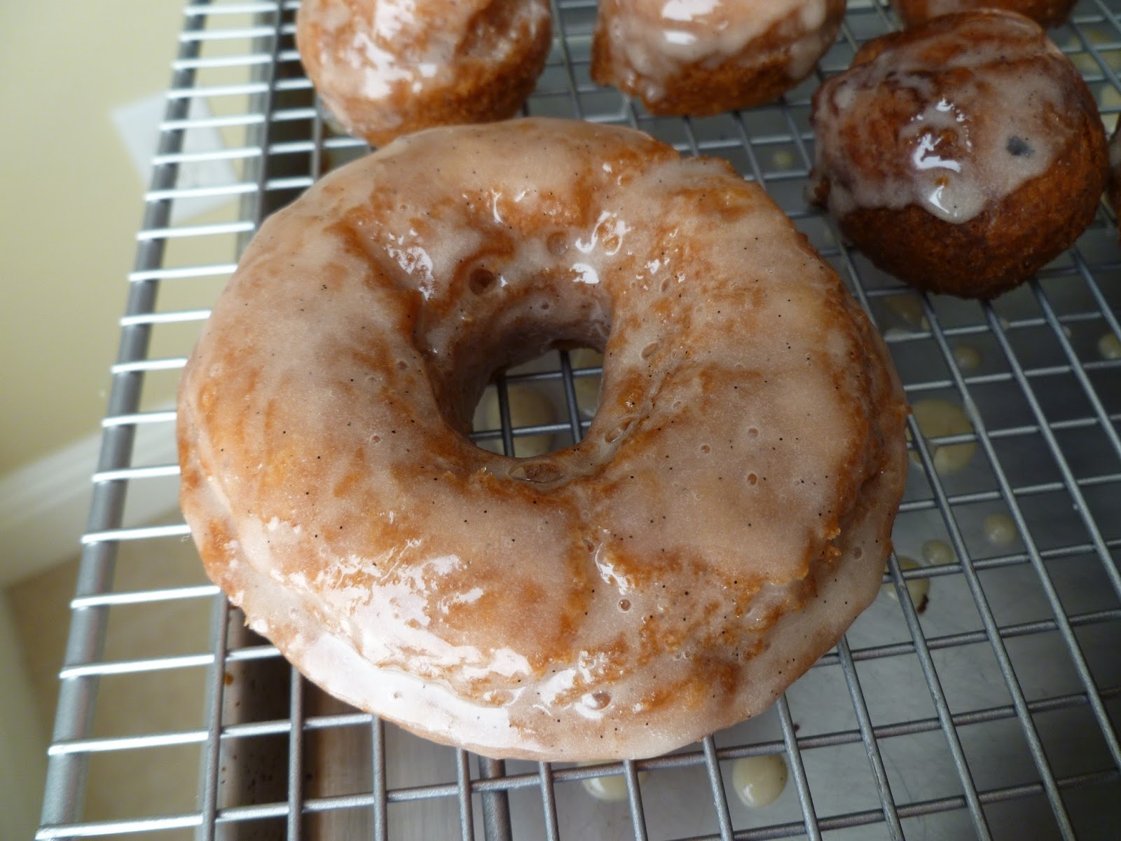 The Pastry Chef's Baking Sour Cream Cake Doughnuts