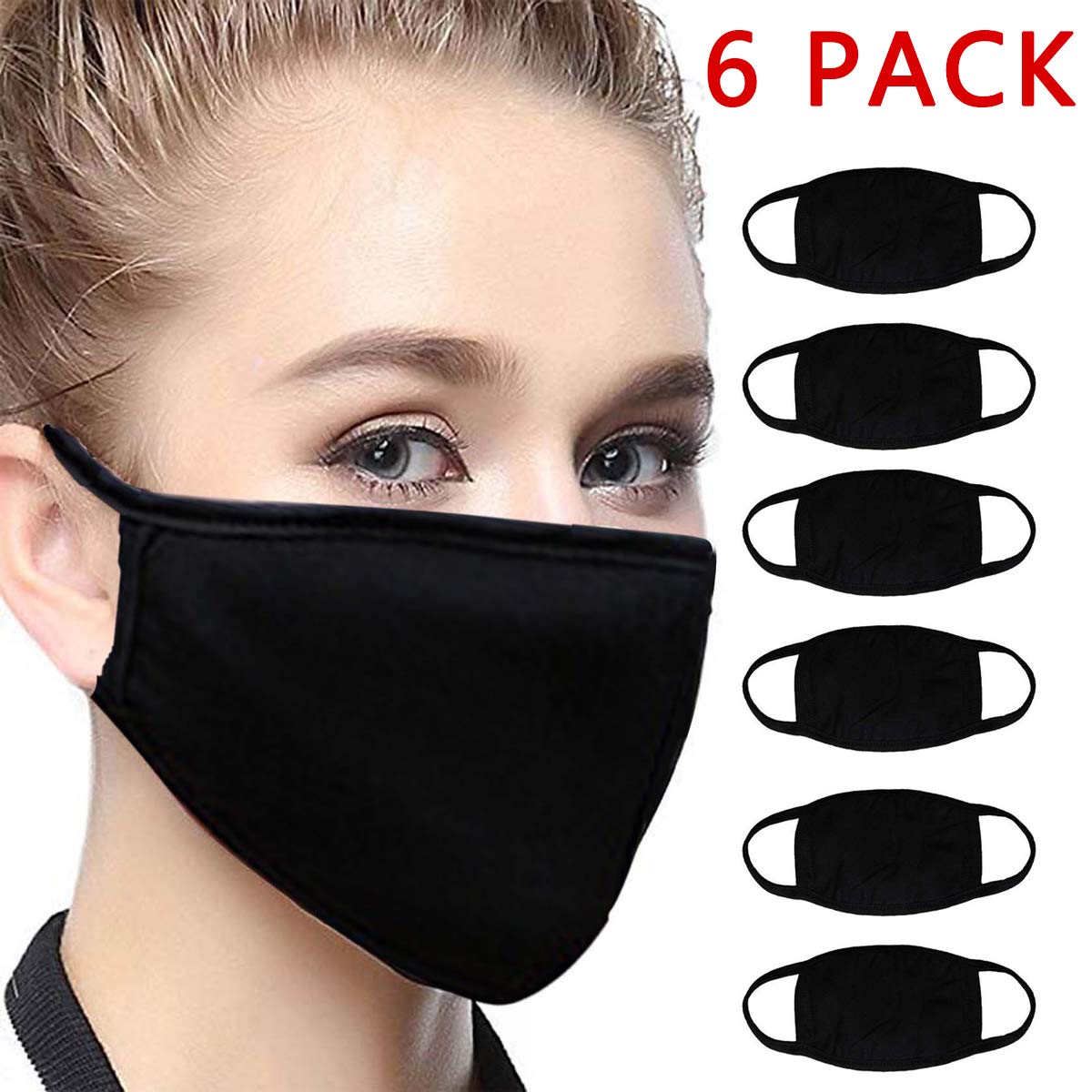 Billah360 Dust Mask Anti Pollution Face Mask Washable Cotton Mouth