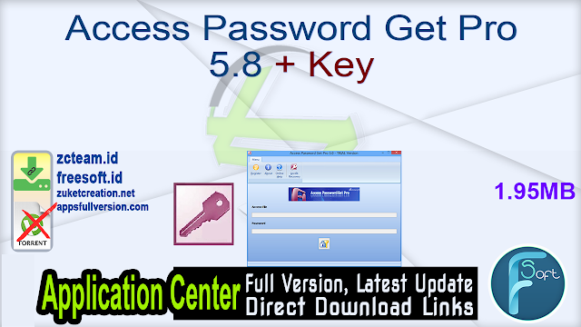 Access Password Get Pro 5.8 + Key_ ZcTeam.id