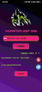 Free Monster ESP S18New Update Aimbot APK Latest