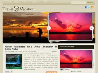 Travel and Vacation Blogger Templates