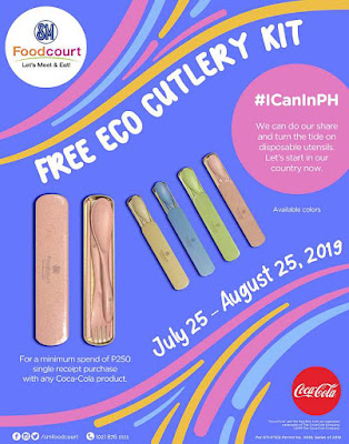 GO ECO WITH SM FOODCOURT’S FREE CUTLERY KIT