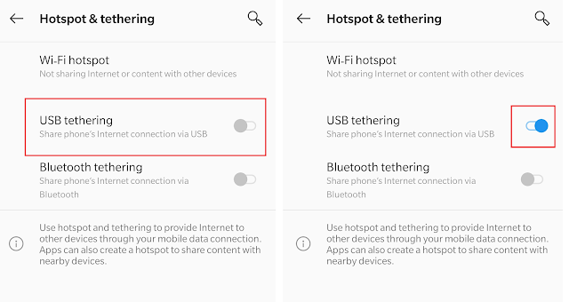 USB Tethering कैसे करे ?(how to share internet data by USB Tethering) 2 USB Tethering