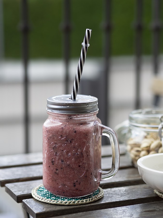 Smoothie de sandía y arándanos ¡Fresco y ligero!_5