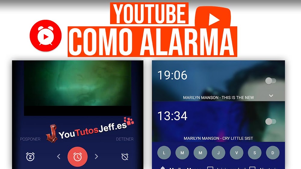 Youtube Despertador, Usa Youtube como Alarma