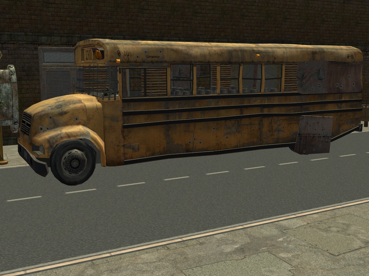 TheNinthWaveSims The Sims 2 Terminator Salvation Bus For The Sims 2