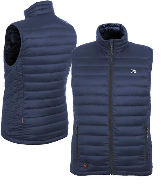 Review a men's wool jacket with heating system Review a men's wool jacket with heating system