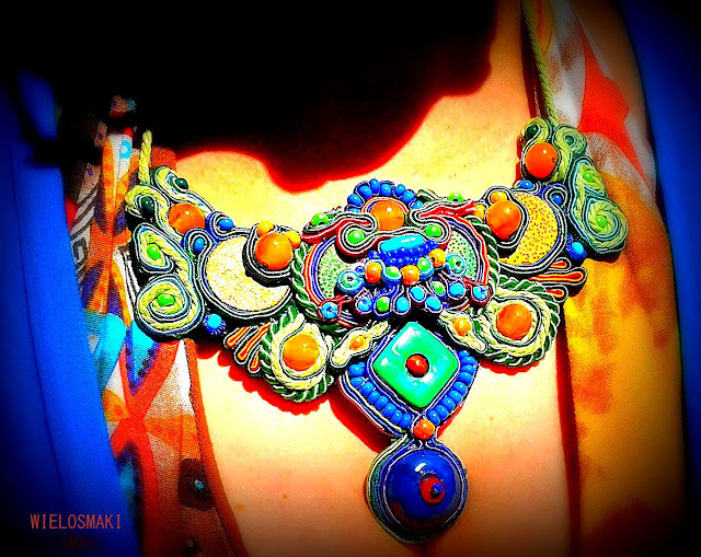 Sutasz Agama / Soutache Jewellery, Wielosmaki Iza Rajter