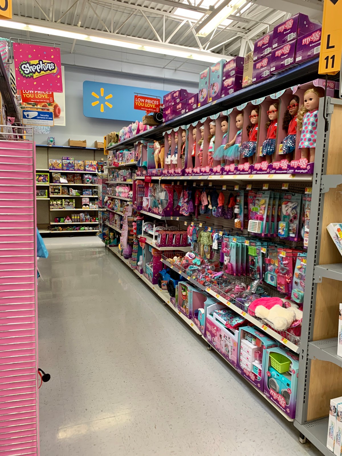 doll section
