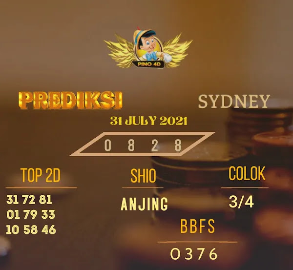 Prediksi Syair Sydney 31 Juli 2021 Syair Togel Pangkalantoto