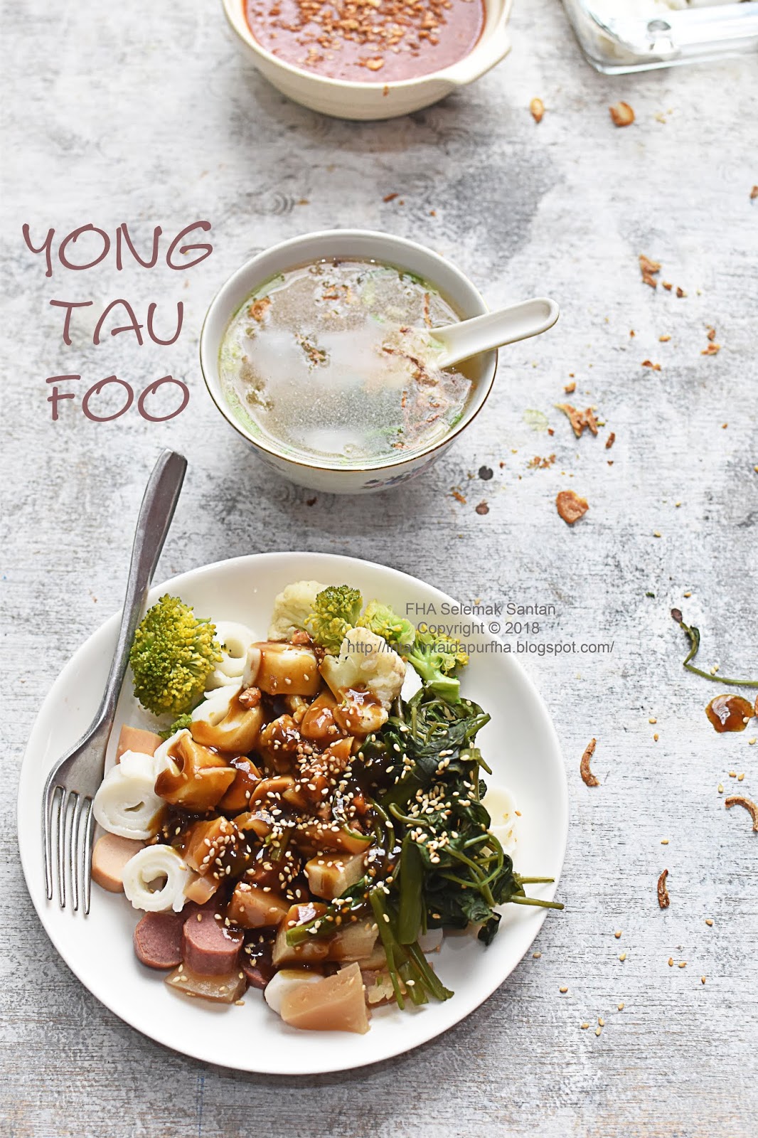 Fha Selemak Santan Yong Tau Foo Sesedap Yang Dijual Di