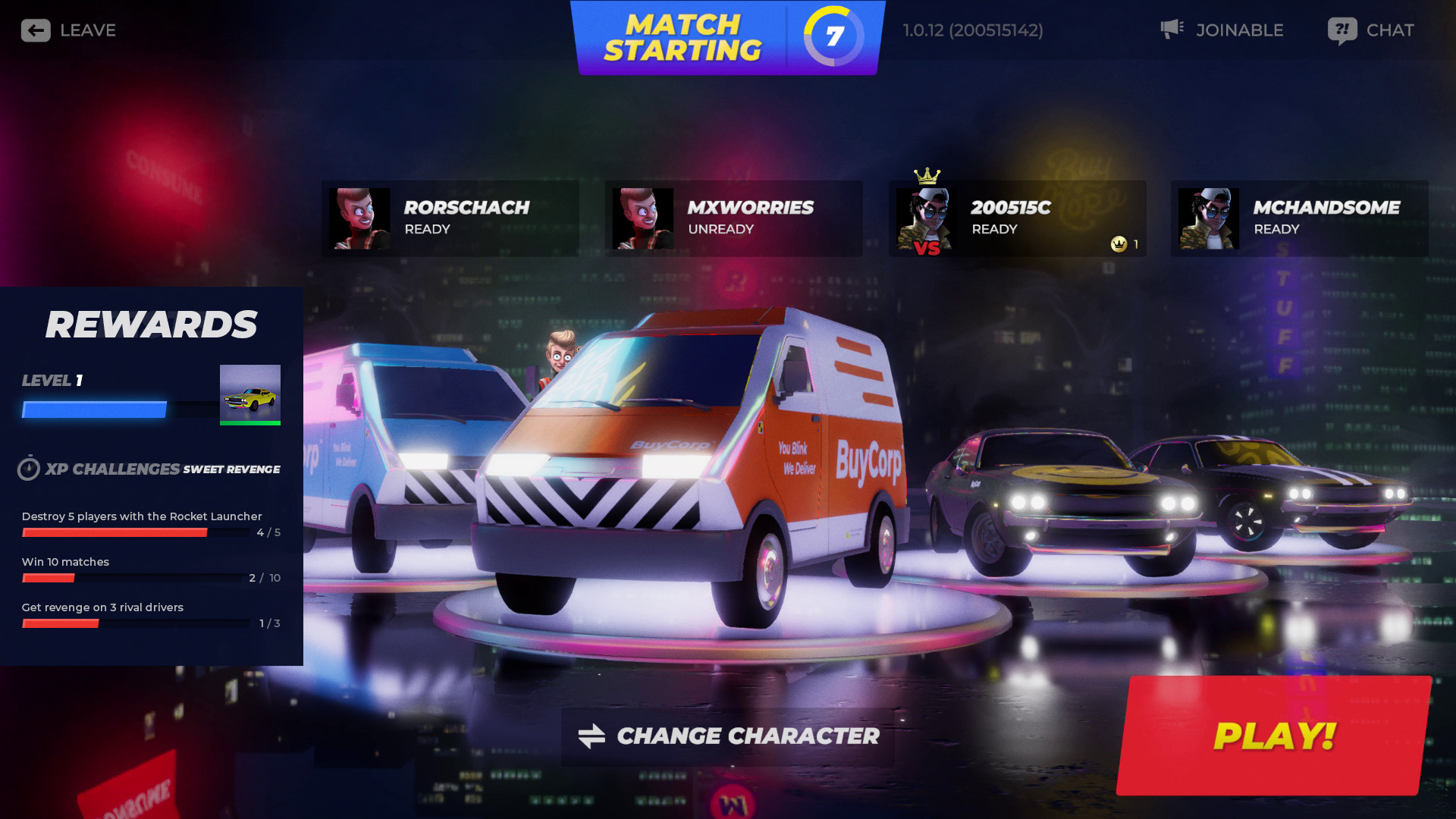 New Games DRIVE BUY (PC, Nintendo Switch) CrossPlay Vehicle Combat