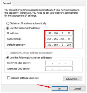 tutorial setting IP address pada laptop atau komputer