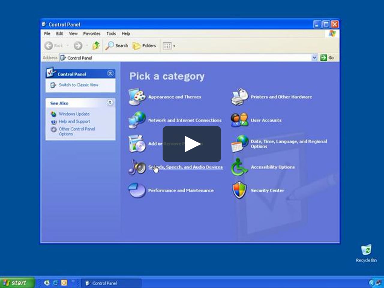 windows xp introduction