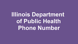 Illinois Department of Public Health Phone Number