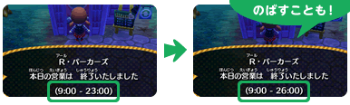 Animal Crossing 3DS horario tiendas nocturas Animal Crossing 3DS horario tiendas nocturnas