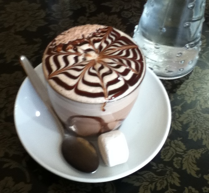 Hot Chocolate Dark Desires Hyde Park Bakery