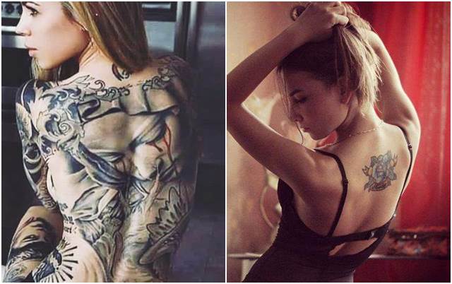 53 Foto Gambar Tato Keren Dipunggung #Tattoo 3D Salib, Tribal Dan Henna Ditubuh Wanita ini 53 Foto Gambar Tato Keren Dipunggung #Tattoo 3D Salib, Tribal Dan Henna Ditubuh Wanita ini