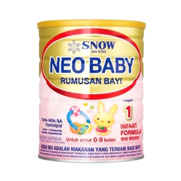 Susu untuk bayi sembelit snow step 1