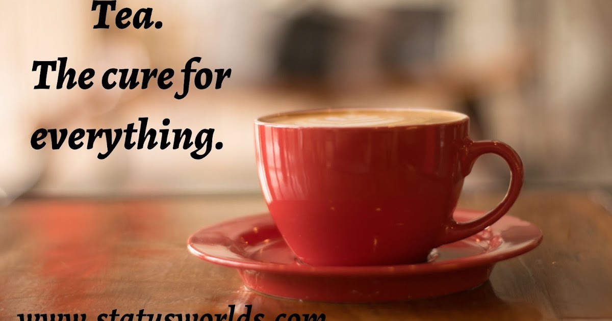 [ Best Of Best ] Tea Captions, Status & Quotes For A Tea Lover Status