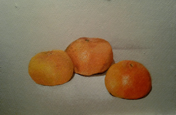 "Tres mandarinas"