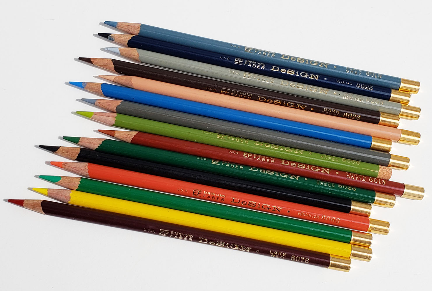 Fueled by Clouds & Coffee Vintage Colored Pencils Eberhard Faber Design