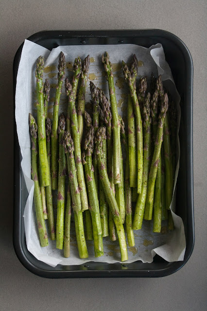 Asparagi verdi al forno