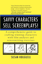 BUY MY NEW BOOK: SAVVY CHARACTERS SELL SCREENPLAYS!