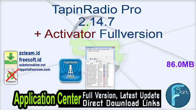 tapinradio pro