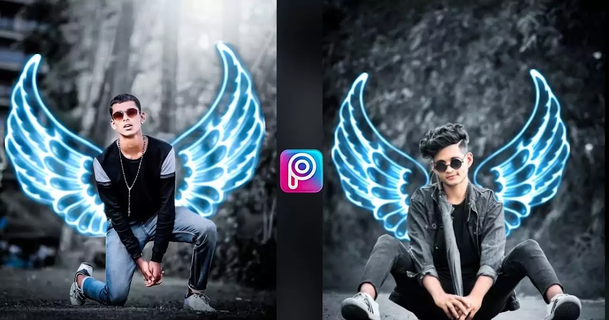 PicsArt New Devil Wing Editing |Instagram Viral Wing Photo Editing |PicsArt  Editing | urban editz