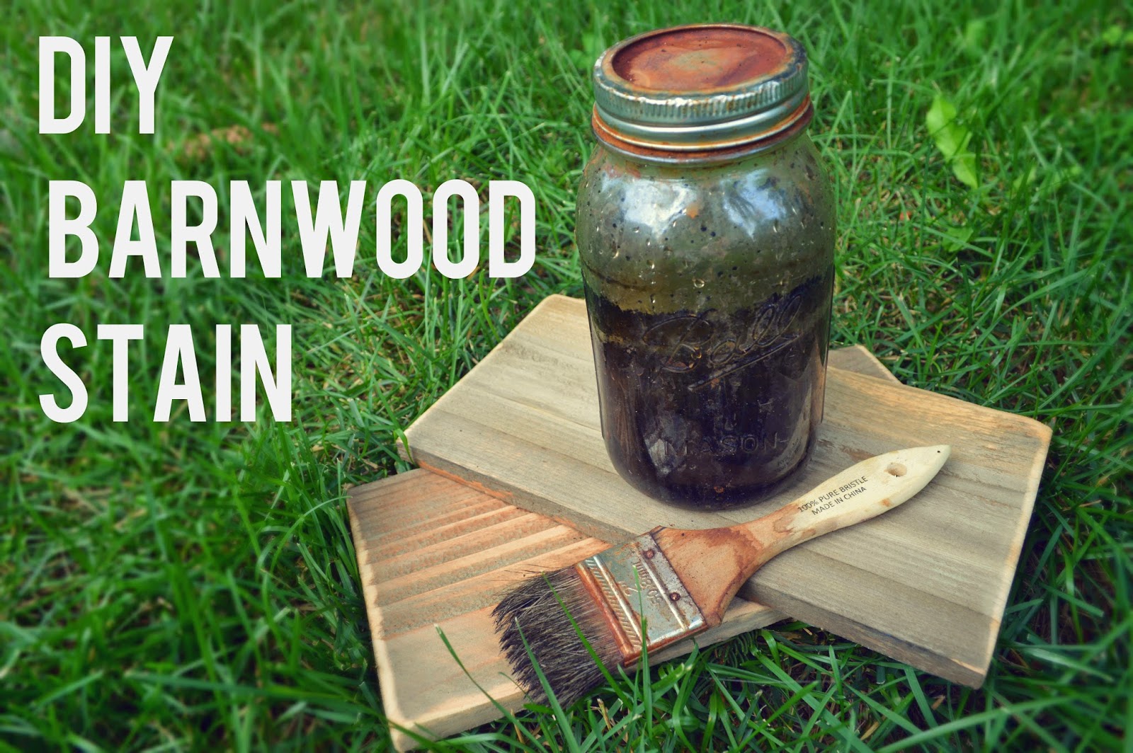 Diary of a Wife, Mama, Teacher DIY Barnwood Stain