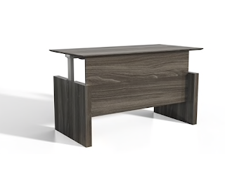 medina height adjustable desk